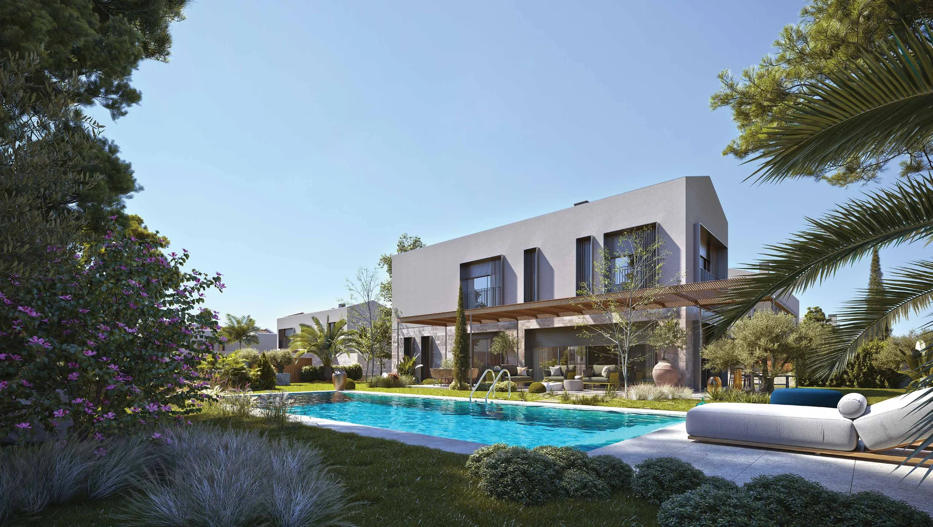 Folkart Terra Çeşme Villa mit privatem Pool